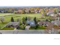 Serene neighborhood aerial shot, showcasing lush greenery, well-spaced homes, and a tranquil atmosphere at 2330 Sandpiper Dr, Lafayette, CO 80026