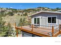 Enjoy the serene mountain views from this spacious deck perfect for outdoor entertaining at 2345 Point Of Pines Dr, Boulder, CO 80302