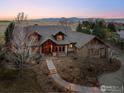 Expansive single-Gathering home with great mountain views, landscaping and privacy at 8912 Little Raven Trl, Niwot, CO 80503