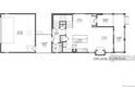 Layout featuring an open kitchen, Gathering room, dining area, and covered porches at 194 Westerly, Erie, CO 80516