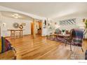 Spacious living area with hardwood floors, natural light, and open layout at 265 31St St, Boulder, CO 80305