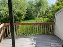 Enjoy outdoor living on this deck with views of surrounding nature at 4619 Chestnut Ln, Boulder, CO 80301