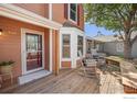 Relaxing front porch with rocking chairs, perfect for enjoying the outdoors at 536 W Sycamore Cir, Louisville, CO 80027