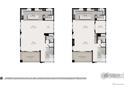 Floor plan featuring the kitchen, dining, great room, and covered deck layout at 16599 Peak Way, Broomfield, CO 80023