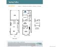 Floor plan featuring a two-car garage, an open kitchen, and a loft/optional bedroom at 1440 Coral Pl, Longmont, CO 80501