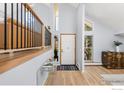 Bright foyer featuring wood floors, high ceilings, and ample natural light at 3075 Galena Way, Boulder, CO 80305
