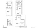 Detailed floor plan showing garage, mud room, optional kitchen and bedroom at 5891 Aspenglow St, Longmont, CO 80504