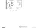 Partial first floor plan featuring bath 3, foyer, WIC, and basement stairs at 5901 Aspenglow St, Longmont, CO 80504