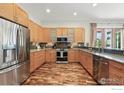 Well-equipped kitchen features stainless steel appliances, ample counter space, and modern cabinetry at 5145 Denver St, Boulder, CO 80304