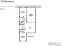 Second-floor floor plan featuring two bedrooms, a bath, and a loft area open to the great room below at 3027 Newfound Lake Rd, Berthoud, CO 80513