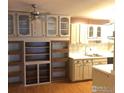 Charming kitchen with custom cabinets, ample counter space, and hardwood floors at 3250 Oneal Cir # 14, Boulder, CO 80301