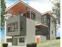 Modern home showcases gray accents, clean lines, and outdoor balcony at 2313 Glacier Ct, Lafayette, CO 80026
