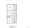 Detailed second floor plan featuring bedrooms, bathrooms, utility room, and walk-in closet at 165 Washington St, Erie, CO 80516