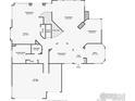 First floor plan featuring a spacious living room, dining room, kitchen, and office at 7858 Oban Ct, Lone Tree, CO 80124