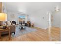 Bright and airy living room with ample space and access to the balcony at 252 N Pennsylvania St # 305, Denver, CO 80203