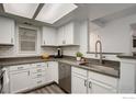 Well-lit kitchen offers modern cabinetry and stainless steel appliances at 2802 Sundown Ln # 210, Boulder, CO 80303