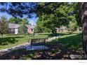 Scenic view of the community with lush green spaces, walking paths, and well-maintained landscaping at 1922 15Th Ave, Longmont, CO 80501