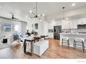 Bright and airy living space with modern decor and stylish furniture at 1575 W 68Th Ave, Denver, CO 80221