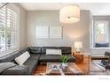 Bright living room with hardwood floors, stylish furniture, and abundant natural light at 2025 18Th St, Boulder, CO 80302