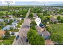 A high-angle view of a well-located home in a tranquil neighborhood, close to Garden Acres Park at 2037 Spencer St, Longmont, CO 80501