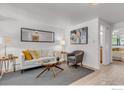 Well-lit living room with modern decor and an open layout at 910 Portland Pl # 7, Boulder, CO 80304