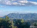 Scenic mountain views with trees in the foreground and blue sky, creating a serene natural landscape at 311 Sky Trail Rd, Boulder, CO 80302