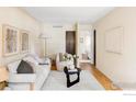 Inviting living room featuring neutral tones, stylish decor, and comfortable seating arrangement at 3393 Madison Ave # 128, Boulder, CO 80303
