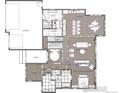 Detailed floor plan of the first floor showcasing the layout of the kitchen, great room, and Primary suite at 848 Trail Ridge Dr, Louisville, CO 80027