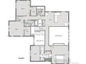 Layout of the second floor displaying the bedrooms, bathrooms, laundry, and loft area at 848 Trail Ridge Dr, Louisville, CO 80027