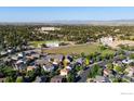 Aerial view of the home and community near Mountain View Elementary, Longs Peak Middle and Longmont High School at 1365 15Th Ave, Longmont, CO 80501