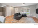 Inviting living area features hardwood floors and natural light at 4655 Macky Way, Boulder, CO 80305