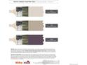 Rock Creek HOA color book featuring complementary colors for the body, trim, and accent at 2515 Andrew Dr, Superior, CO 80027