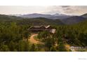 Mountaintop estate with stunning views and private driveway at 11780 Gold Hill Rd, Boulder, CO 80302