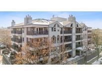 Beautiful condominium with multiple balconies for residents to enjoy the views at 1000 E 1St Ave # 407, Denver, CO 80218