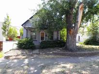 Charming home with a large tree in the front yard at 1346 S Logan St, Denver, CO 80210