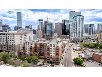 Urban apartments featuring stunning views of the Denver skyline and modern city living at 1975 N Grant St # 509, Denver, CO 80203