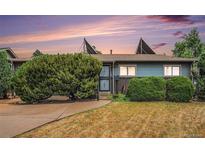 Charming single-story home with a well-manicured lawn and mature landscaping at 9590 Lowell Blvd, Westminster, CO 80031