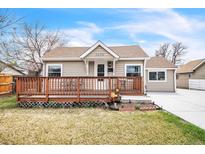 Charming single-story home featuring a cozy front porch and well-maintained lawn at 3656 W 77Th Ave, Westminster, CO 80030