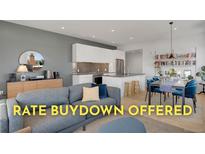 Bright living room with modern finishes and open-concept design at 1300 N Ogden St # 304, Denver, CO 80218