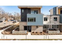 Modern home featuring a stylish exterior design with mixed materials and inviting curb appeal at 2160 Folsom St, Boulder, CO 80302