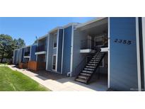 Modern apartment complex featuring stairwell access to the upper floors at 2355 E Geddes Ave # G24, Centennial, CO 80122