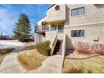 Charming two-story condo with private balcony, stucco siding and landscaped front yard at 5139 W 73Rd Ave, Westminster, CO 80030