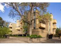 Modern condo building with a unique facade and well-maintained landscaping at 2711 Mapleton Ave # 1, Boulder, CO 80304