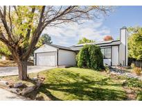 Ranch home with attached garage and landscaped yard at 2719 S Truckee St, Aurora, CO 80013