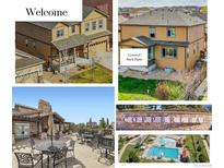 Lovely community featuring a clubhouse, pool, park, and playground at 22441 E Chenango Dr, Aurora, CO 80015