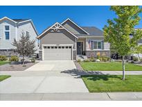 Attractive ranch home with landscaped yard and two-car garage at 22537 E Swallow Pl, Aurora, CO 80016