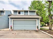 Charming two-story townhome features an attached one-car garage and well-maintained exterior at 2773 S Lansing Way, Aurora, CO 80014