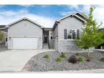 Charming single-Gathering home with manicured landscaping and a two-car garage, offering curb appeal at 5072 Silver Hare Ln, Castle Rock, CO 80104