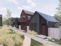 Charming street view showcasing modern homes with unique architectural designs and welcoming landscaped pathways at 769 Turner St, Erie, CO 80516