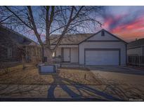 Charming single-Gathering home featuring a two-car garage, neutral siding, and a cozy front porch at 19132 E 22Nd Pl, Aurora, CO 80011